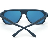 Serengeti Oatman SS535005 Rubberised Peacock Blue / 555nm Blue Polarised Photochromic Lenses