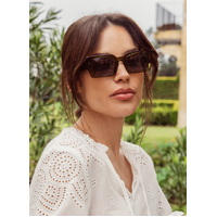 Bask Eyewear Lou 58-9010 Olive / Grey Polarised Lenses