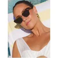 Bask Eyewear Gigi 49-0621 Tea Tortoise / Brown Gradient Polarised Lenses