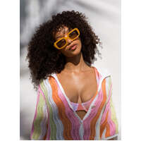 Bask Eyewear Sandy 15-0424 Apricot / Light Yelow Polarised Lenses