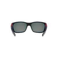 Arnette Lil' Snap AN4324 28056Q-61 Matte Black / Grey Mirror Orange Yellow Lenses