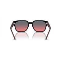 Arnette Hamie AN4325 275377-54 Black / Red w Dark Grey Lenses