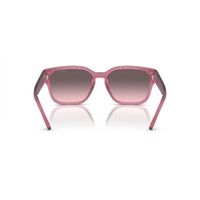 Arnette Hamie AN4325 2907H9-54 Transparent Pink / Rose Gradient Grey Mirror Blue Lenses