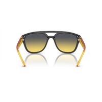 Arnette Mew2 AN4327 27862Q-56 Transparent Grey / Yellow w Dark Grey Lenses