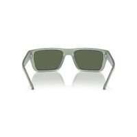 Arnette Phoxer AN4338 293971-57 Frosted Sage / Dark Green Lenses