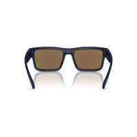 Arnette Omgee AN4344 275922-54 Matte Dark Blue / Dark Grey w Water Mirror Polarised Lenses