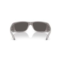 Arnette Flipside AN4345 296187-62 Metallic Grey / Dark Grey Lenses
