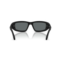 Arnette Zyme AN4358 290081-58 Rubber Black / Dark Grey Polarised Lenses