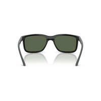 Arnette Headlight AN4359 29919A-57 Black Matte w Shiny / Dark Green Polarised Lenses