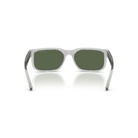 Arnette AN4372 28589A-57 Transparent Light Grey / Dark Green Polarised Lenses