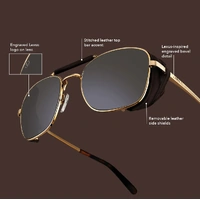 Revo Crafted RE 1259 03 BL Shiny Chrome / Blue Water Polarised Lenses