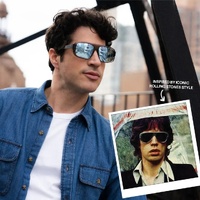 Revo x The Rolling Stones Heartbreaker RE 7119 00 BL Dark Crystal Grey / Blue Water Mirror Polarised Lenses