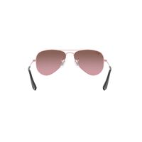 Ray-Ban Junior RJ9506S 211/7E-50 Aviator Pink / Pink Mirror Lenses