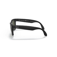 Ray-Ban RB4105 601S-50 Wayfarer Folding Black / G-15 Green Lenses