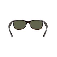 Ray-Ban RB2132 902/58-55 New Wayfarer Tortoise / Green Classic G-15 Polarised Lenses