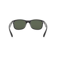 Ray-Ban RB4202 606971-55 Andy Matte Black On Black / Green Classic Lenses