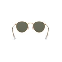 Ray-Ban RB3447 112/58-50 Round Metal Gold / Green Polarised Lenses
