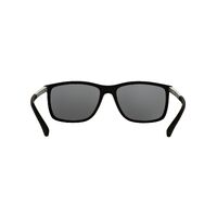 Emporio Armani EA4058 506381-58 Rubber Black / Grey Polarised Lenses