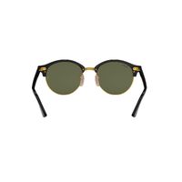 Ray-Ban RB4246 901-51 Clubround Black / Green Lenses