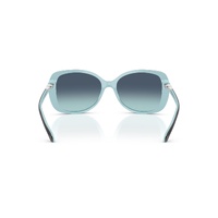 Tiffany & Co TF4121B 80559S-55 Black On Tiffany Blue / Tiffany Blue Gradient Lenses