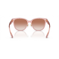 Versace VE4460D 543413-57 Peach Transparent / Pink Gradient Pink Lenses