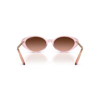 Versace VE4469 54725M-54 Transparent Pink / Pink Gradient Grey Lenses