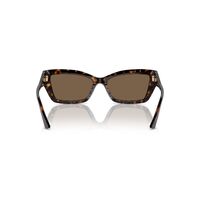 Jimmy Choo JC5011U 500273-55 Havana / Dark Brown Lenses