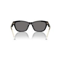 Emporio Armani EA4227U 501787-56 Shiny Black / Dark Grey Polarised Lenses