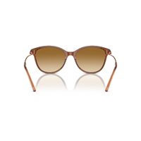 Emporio Armani EA4220 61103B-54 Shiny Transparent Light Brown / Yellow Gradient Light Brown Lenses