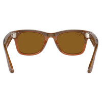 Ray-Ban Wearable x Meta Wayfarer RW4006 670683-50 Shiny Caramel / Brown Classic Polarised Lenses