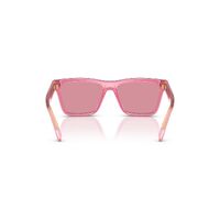 Versace Kids VK4004U 53701T-28 Transparent Pink / Pink Mirror Gold Lenses