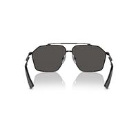 Dolce & Gabbana DG2303 01/87-61 Black / Dark Grey Lenses