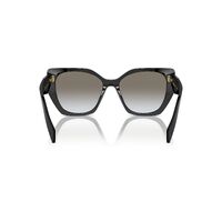 Prada PR19ZS 1AB0A7-55 Black / Grey Gradient Lenses
