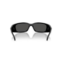 Prada PRA19S 1AB5S0-60 Black / Dark Grey Lenses