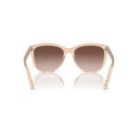 Emporio Armani EA4060F 609813-56 Shiny Opaline Beige / Brown Gradient Lenses