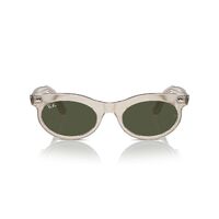 Ray-Ban RB2242 138331-53 Wayfarer Oval Photo Waves Grey / Green Lenses
