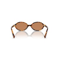 Miu Miu MU04ZS 19P2Z1-50 Light Havana / Brown Lenses