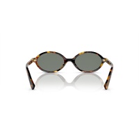 Miu Miu MU04ZS VAU04M-50 Honey Havana / Green Mirror Internal Silver Lenses