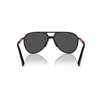 Prada Linea Rossa PS53ZS 1BO06F-59 Matte Black / Dark Grey Lenses