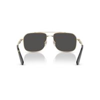 Burberry BE3159 110987-59 Light Gold / Dark Grey Lenses
