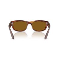 Ray-Ban RB2289 954/33-63 Mega Balorama Striped Havana / B-15 Brown Lenses