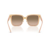 Versace VE2278D 54946I-58 Nude / Brown Gradient w Grey Silver Mirror Lenses