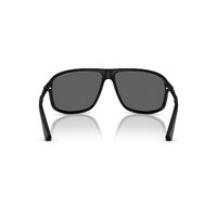 Emporio Armani EA4029 5001T3-64 Matte Black / Grey Polarised Lenses