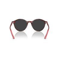 Ray-Ban RB2230 141948-53 Bernard Transparent Shade Fantasy Red / Black Polarised Lenses