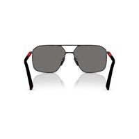 Prada Linea Rossa PSA50S 1BO02G-60 Matte Black / Dark Grey Polarised Lenses