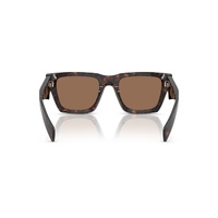Prada PRA06S 17N06B-50 Root Tortoise / Dark Brown Lenses