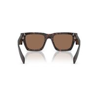 Prada PRA06SF 17N06B-54 Root Tortoise / Dark Brown Lenses