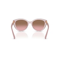 Vogue VO5634SB 282814-53 Transparent Pink / Pink Gradient Brown Lenses
