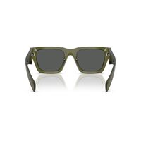 Prada PRA06SF 25A40L-54 Transparent Military / Dark Grey Lenses