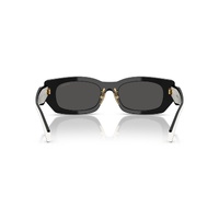 Prada PRB05SF 09Q08Z-53 Black / Dark Grey Lenses